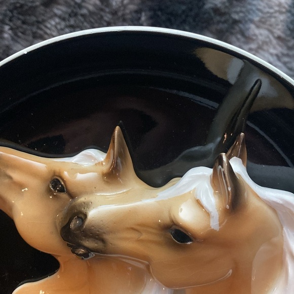 VINTAGE  3D HORSES
PLATE - Picture 11 of 16